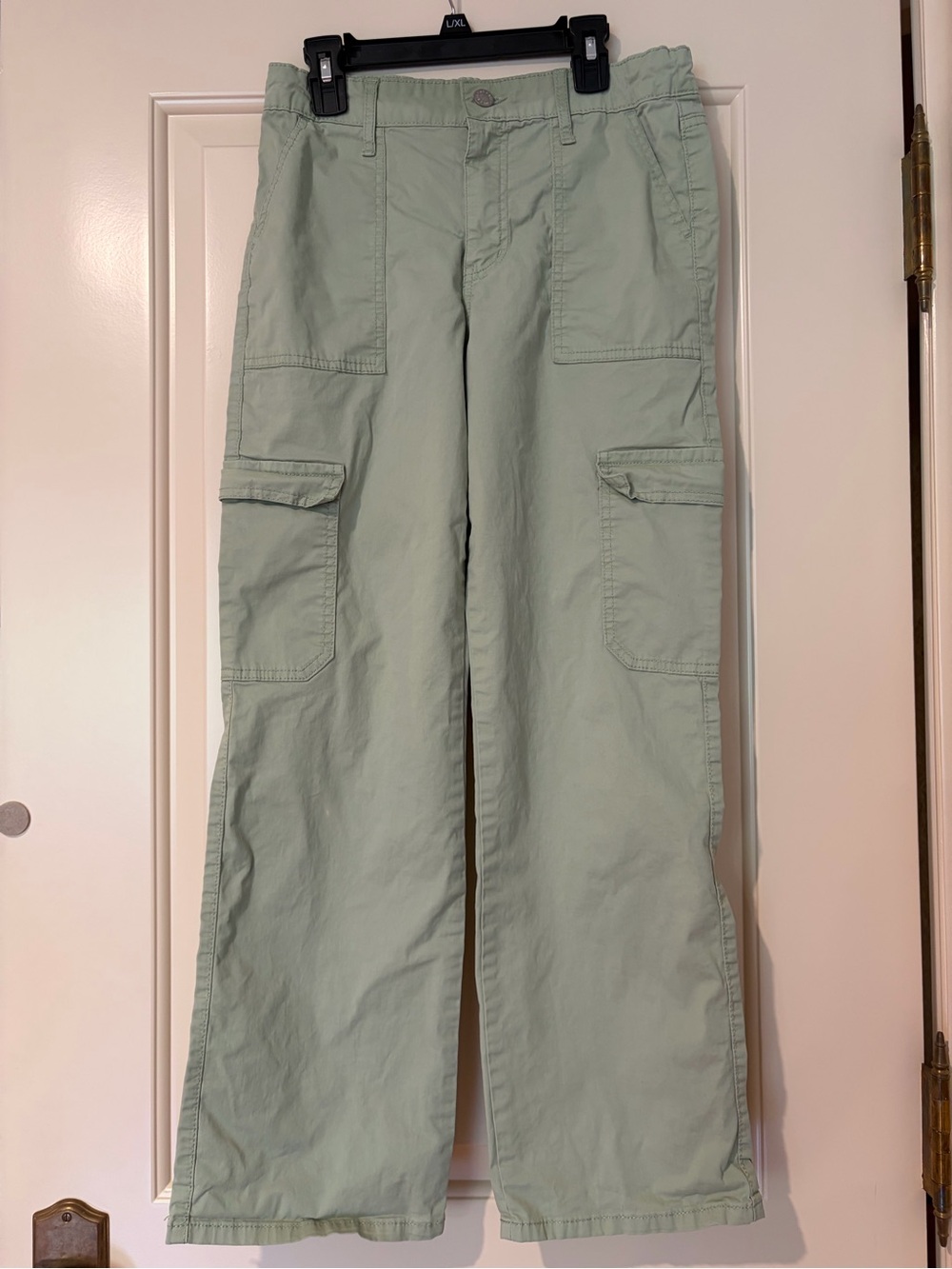 art class Kids Light Green Low Rise Adjustable Cargo Pants Size Girls XL
